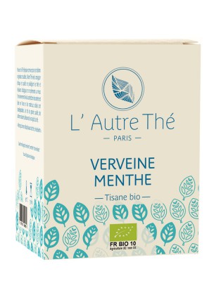 Image de Verbena Mint Organic - Herbal tea 20 pyramid bags - The Other Tea depuis Search results for "pyramide" in "L'Autre Thé"