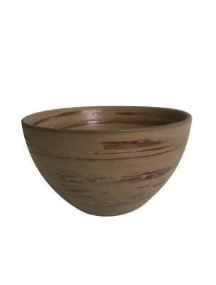 Bol Fuji marron en terre cuite