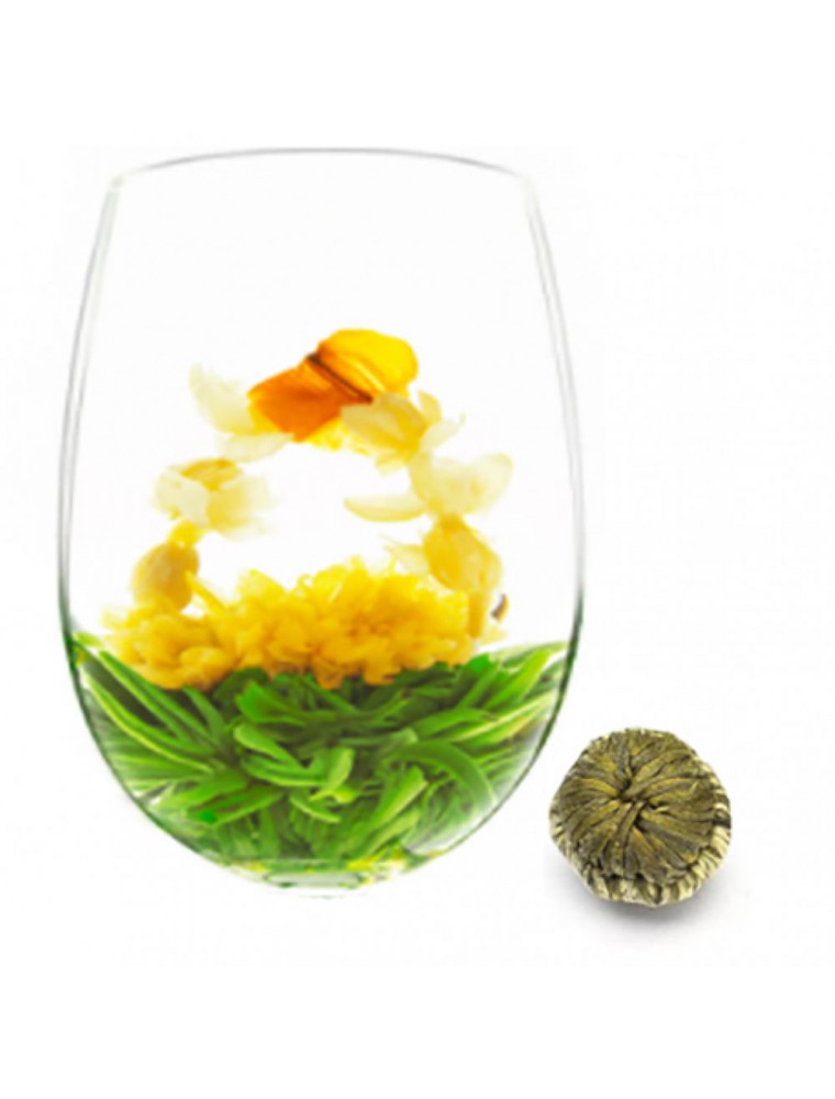 Image principale de la modale pour Muraille de Chine Fleur de thés - Thé blanc, Chrysanthème,  Jasmin et Fleur de Lys