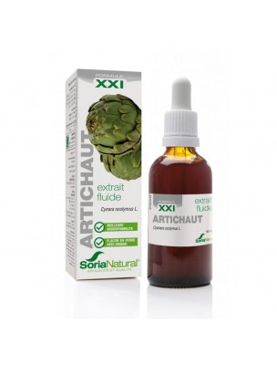 Image de Artichoke XXI - Fluid Extract of Cynara scolimus L. 50ml - SoriaNatural depuis Fluid extracts of plants