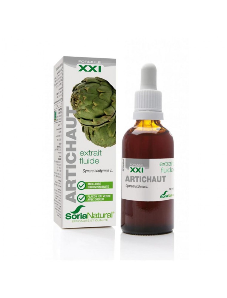 Image principale de la modale pour Artichaut XXI - Extrait Fluide de Cynara scolymus L. 50ml - SoriaNatural