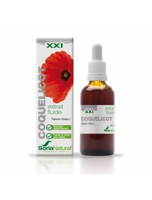 Image de Coquelicot XXI - Extrait Fluide de Papaver rhoeas 50ml - SoriaNatural depuis PrestaBlog