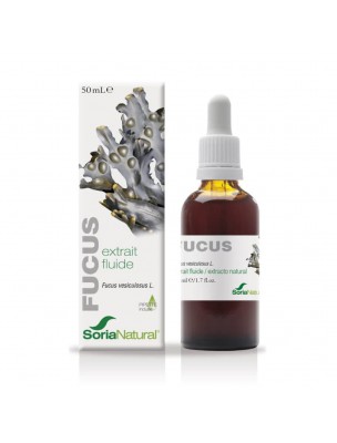 Image de Fucus XXI - Extrait Fluide de Fucus vesiculosus L. 50ml - SoriaNatural depuis Achetez les produits SoriaNatural à l'herboristerie Louis