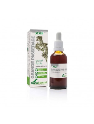 Image de Grande Passerage XXI - Extrait Fluide de Lepiium latifolium L. 50ml - SoriaNatural depuis Commandez les produits SoriaNatural à l'herboristerie Louis