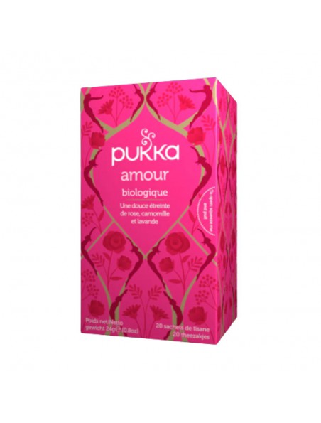 Image principale de Amour Bio - Infusion 20 sachets - Pukka Herbs