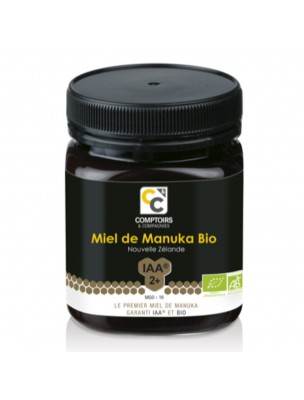 Image de Manuka Honey 2+ Organic - MGO 19 250g - Comptoirs et Compagnies depuis Organic honey from different plants