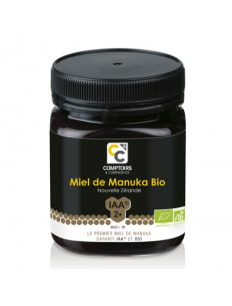 Image principale de Miel de Manuka 2+ Bio - MGO 19 250g - Comptoirs et Compagnies