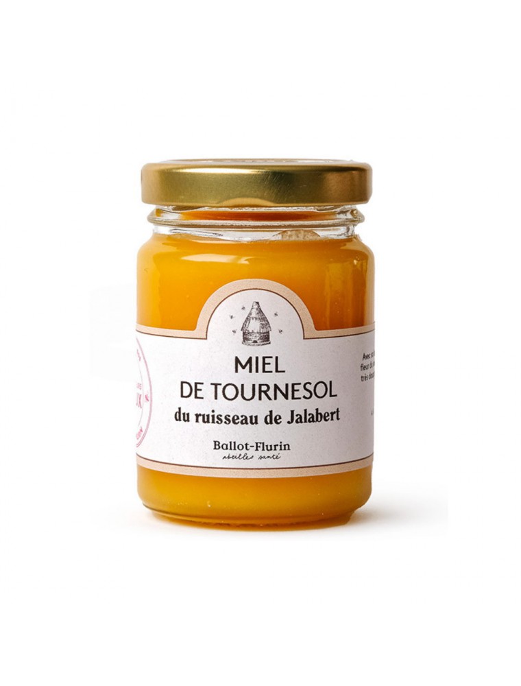 Miel de Tournesol Bio 125g - Saveur douce et fruitée, circulation - Ballot-Flurin Miel de Tournesol Bio 125g - Saveur douce et fruitée, circulation - Ballot-Flurin