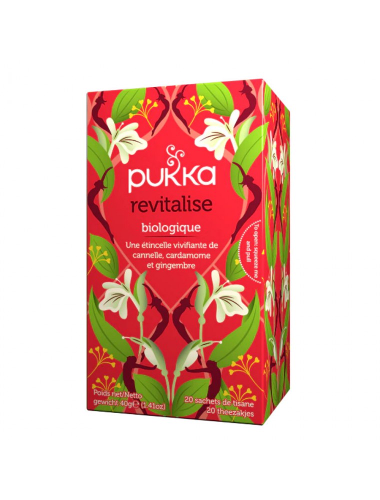 Revitalise Bio - Infusion 20 sachets - Pukka Herbs Revitalise Bio - Infusion 20 sachets - Pukka Herbs