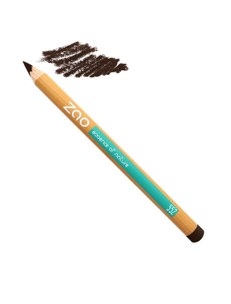 Image principale de la modale pour Crayon Bio - Brun foncé 552 1,14 grammes - Zao Make-up