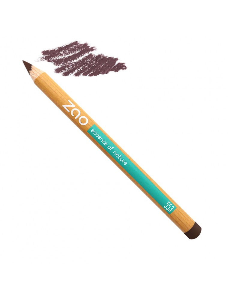 Image principale de la modale pour Crayon Bio - Brun 553 1,14 grammes - Zao Make-up