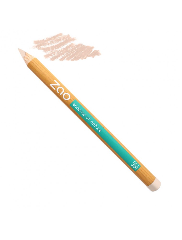 Image principale de la modale pour Crayon Bio - Beige Nude 564 1,14 grammes - Zao Make-up