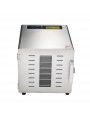 Image de Déshydrateur Inox 500 W 6 grilles 29x29 cm à commande digitale via Acheter Fontaine à Eau Eva 700 BEP  Noire Avec système magnétique 7