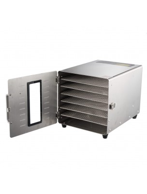 Image 45193 supplémentaire pour Déshydrateur Inox 500 W 6 grilles 29x29 cm à commande digitale