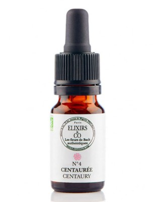 Image de Centaurée (Centaury) N°04 Bio Timidité et Affirmation de Soi Fleurs de Bach 10 ml - Elixirs and Co depuis 38 Fleurs de Bach unitaires - Commandez en ligne !