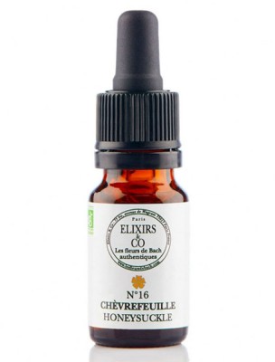 Image de Chèvrefeuille (Honeysuckle) N°16 Bio Nostalgie Fleurs de Bach 10 ml - Elixirs and Co depuis Achetez les produits Elixirs and Co à l'herboristerie Louis