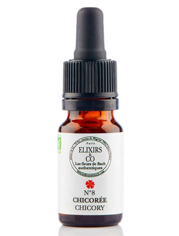 Image principale de la modale pour Chicorée (Chicory) N°08 Bio Générosité et Altruisme Fleurs de Bach 10 ml - Elixirs and Co