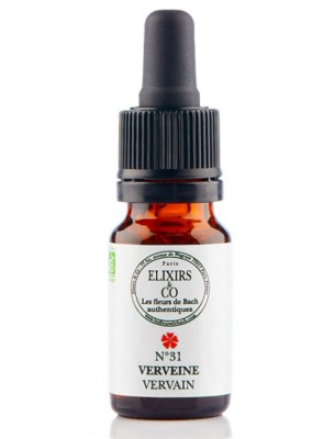 Image de Verveine (Vervain) N°31 Bio - Comportements Excessifs Fleurs de Bach 10 ml - Elixirs and Co depuis 38 Fleurs de Bach unitaires - Commandez en ligne ! (4)