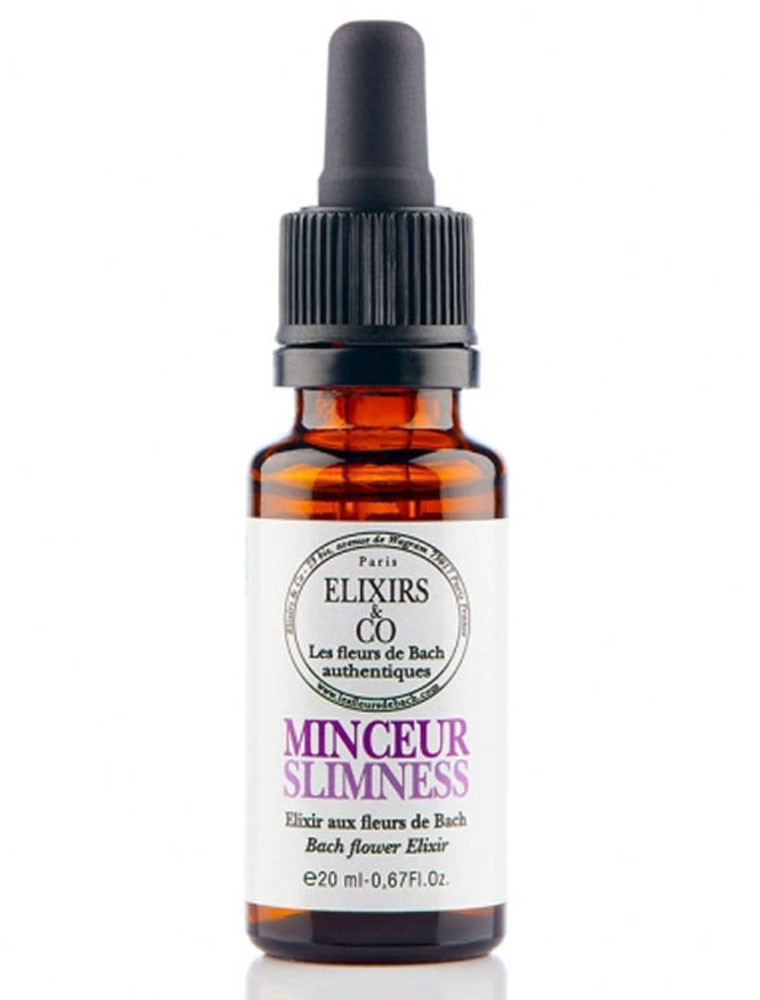 Image principale de la modale pour Elixir composé Bio aux Fleurs de Bach - Minceur 20 ml - Elixirs and Co