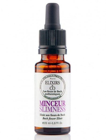 Image principale de Elixir composé Bio aux Fleurs de Bach - Minceur 20 ml - Elixirs and Co