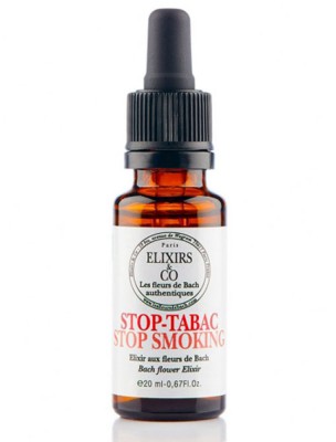 Image de Elixir composé Bio aux Fleurs de Bach - Contre le tabac 20 ml - Elixirs and Co depuis louis-herboristerie