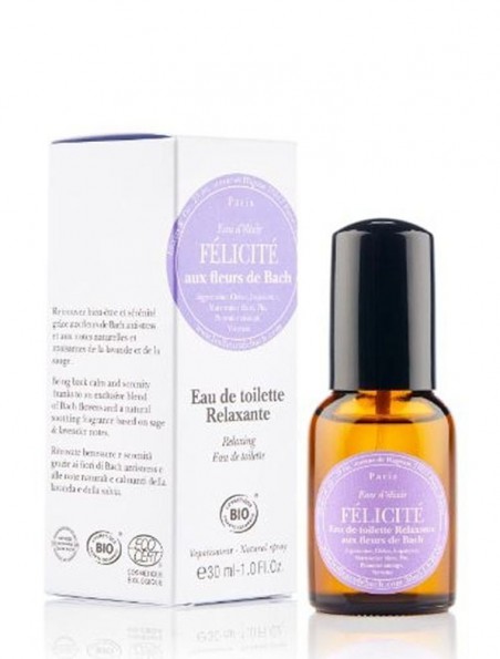 Image principale de Félicité - Eau de toilette relaxante Bio aux Fleurs de Bach 30 ml - Elixirs and Co