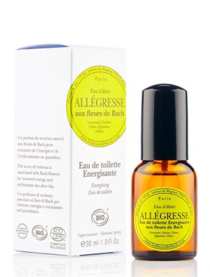 Image de Allégresse - Energizing organic Eau de toilette with Flowers of Bach 30 ml - Elixirs and Co depuis The flowers of Bach for your well-being
