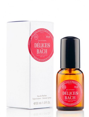 Image de Délice(s) de Bach - Eau de parfum 30 ml - Elixirs and Co via Achetez Félicité - Sels de Bain Stimulants aux Fleurs de Bach - Elixirs and Co