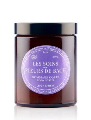 Image de Gommage corps anti-stress Bio aux Fleurs de Bach 210 g - Elixirs and Co via Vivacité(s) de Bach - Sels de Bain Stimulants 300g - Elixirs and Co