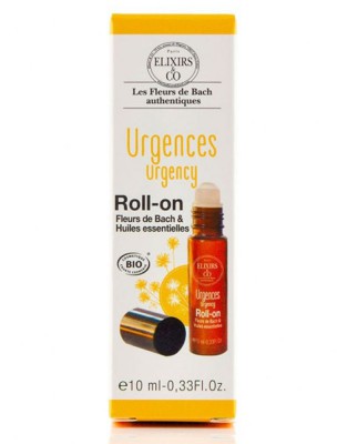 Image de Comforting Roll-on for emergency situations Organic with Flowers of Bach 10 ml - Elixirs and Co depuis Buy the products Elixirs and Co at the herbalist's shop Louis