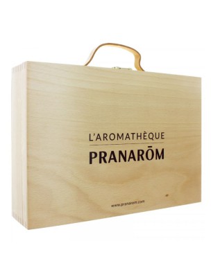 Image de Aromathèque Pranarôm - valise vide grand modèle de 60 emplacements depuis Coffrets de rangements et de transports pour vos huiles essentielles