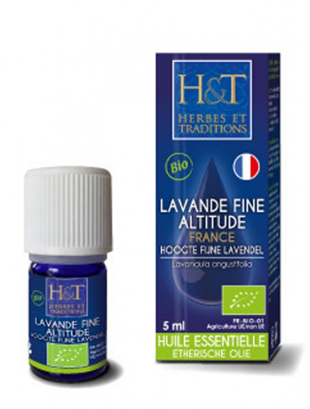 Image principale de Lavande fine Altitude - Huile essentielle de Lavandula angustifolia 5 ml - Herbes et Traditions