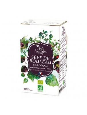 Image de Sève de Bouleau Cassis Bio - Vitalité et Bien-être 2 Litres - Fée Nature via Acheter Aubépine Bio - jus de plante fraîche 200 ml –