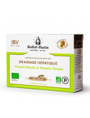 Image 45724 supplémentaire pour Préparation dynamisée Bio - Drainage Hépatique 10 ampoules de 10 ml - Ballot-Flurin