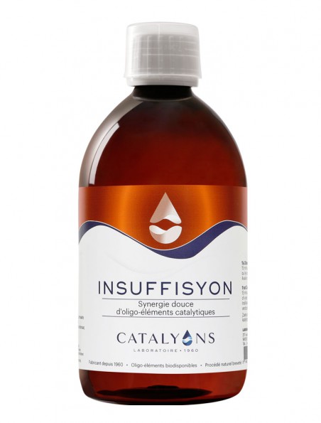 Image principale de Insuffisyon - Cuivre, Zinc, Magnésium, Manganèse 500 ml - Catalyons