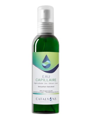 Image de Eau Capillaire à l'Argent Colloïdal et à la Chlorophylle - Fortifie 150 ml - Catalyons depuis Achetez les produits Catalyons à l'herboristerie Louis