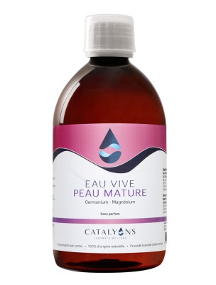 Image de Eau Vive pour peaux matures à la Chlorophylle - Action régénératrice 500 ml - Catalyons depuis PrestaBlog