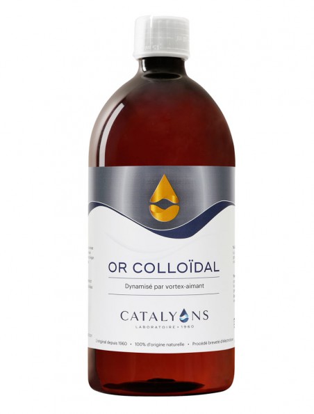 Or colloïdal - Oligo-élément 1000 ml - Catalyons Or colloïdal - Oligo-élément 1000 ml - Catalyons