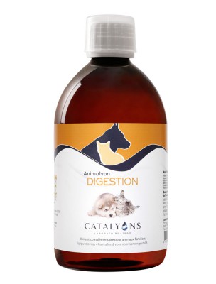 Image de Animalyon Digestion - Système digestif des animaux 500 ml - Catalyons via Digest Support pour chien 60g - Hilton Herbs