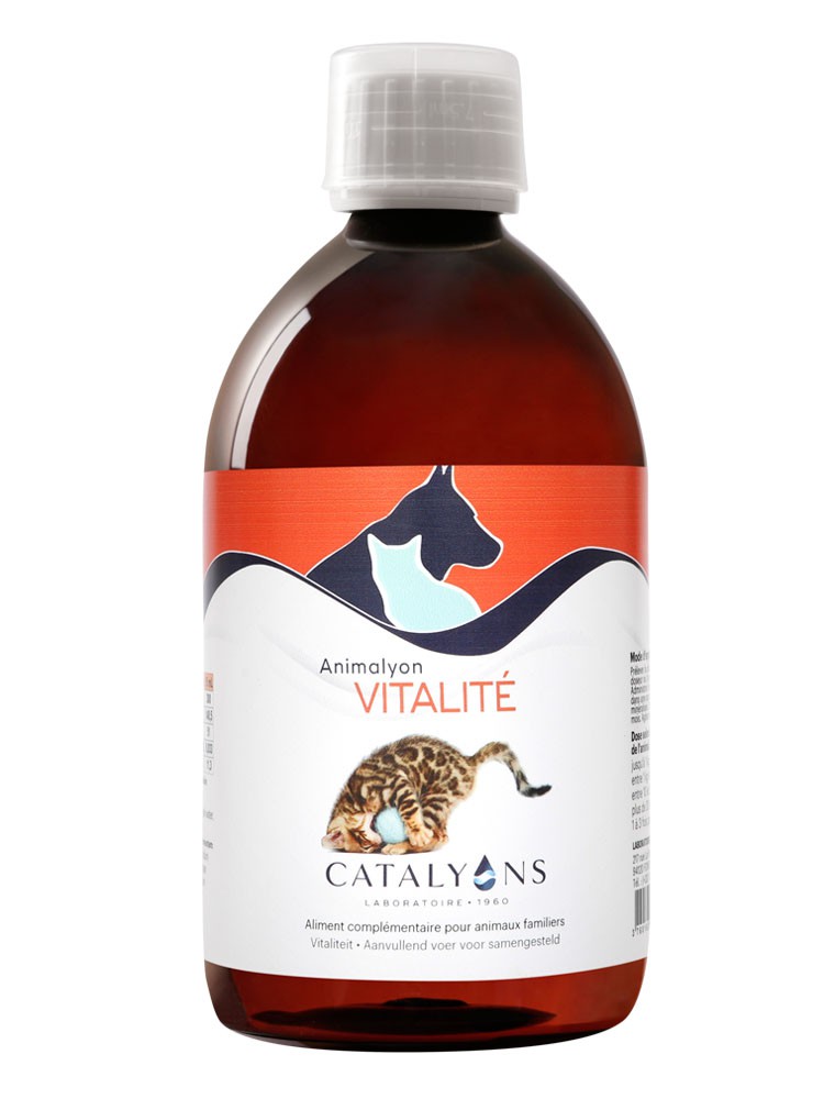 Animalyon Vitalité - Forces et défenses immunitaires des animaux 500 ml - Catalyons