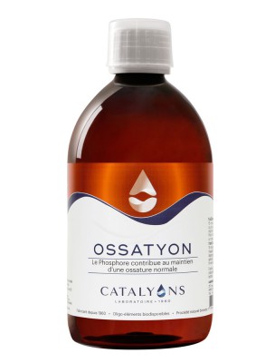 Image de Ossatyon - Ossature normale Oligo-éléments 500 ml - Catalyons via Acheter Huile de foie de morue - Système immunitaire et formation des os