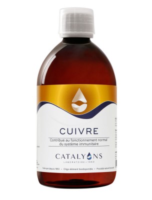 Image de Cuivre - Oligo-élément 500 ml - Catalyons depuis Commandez les produits Catalyons à l'herboristerie Louis