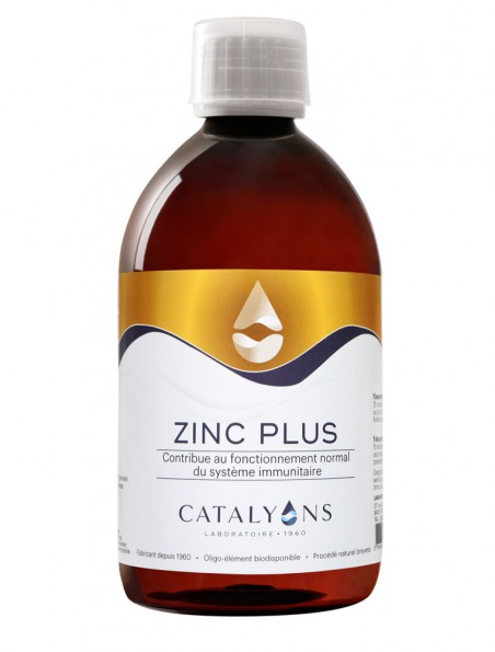 Zinc + (Plus) - Oligo-élément 500 ml - Catalyons Zinc + (Plus) - Oligo-élément 500 ml - Catalyons