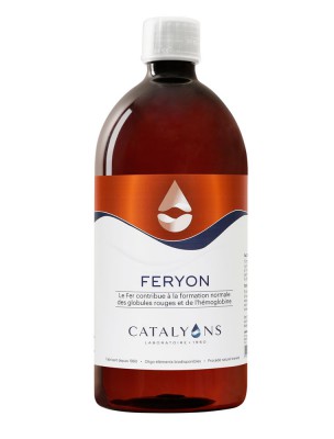 Image de Feryon - Iron deficiency Trace element 1000 ml - Catalyons depuis Iron in all its forms