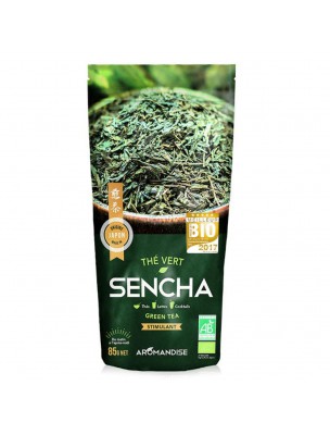 Image de Thé Sencha Bio - Thé Vert 85 g - Aromandise depuis Thés et eaux de fruits naturels | Produits de phytothérapie (10)