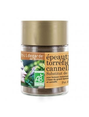 Image de Organic Cinnamon Roasted Spelt - Mixture according to Hildegard of Bingen 50 g - Aromandise depuis Coffee and coffee substitutes