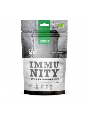 Image de Immunity Mix Organic - SuperFoods Mix 100g - Purasana via Buy Acerola Organic - Vitamin C SuperFood 100g -