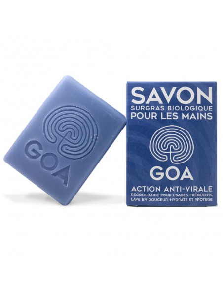 Image principale de Goa Bio - Savon pour les mains Action anti-virale 150 g - Gaiia