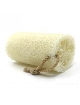 Image de Luffa - Cylindre avec sa ficelle - Eco-Conseils via Beurre de cacao solide Vegan - Iris et Tonka 54 ml - Lamazuna