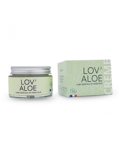 Image principale de Lov'Aloe Bio - Crème Visage Fraîcheur 50 ml - Propos Nature